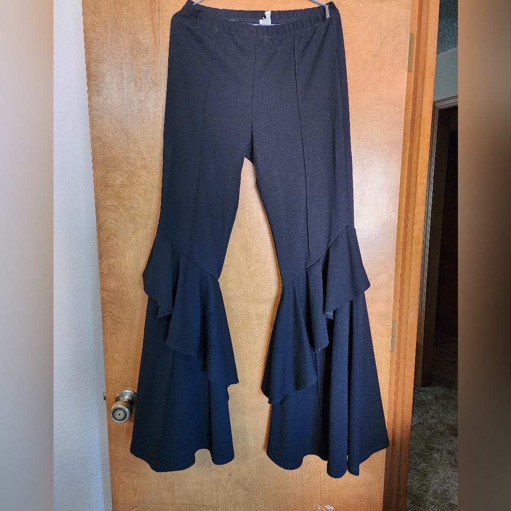 Black Flare Pants